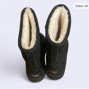 UGG Dark Shearling Boots